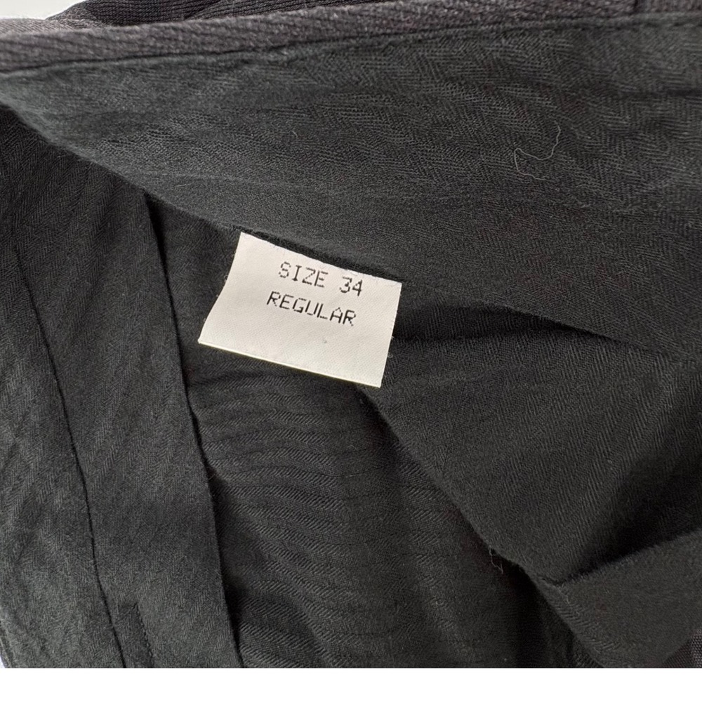 Pavone Mens 40R/34 Suit Charcoal Grey Wool Giovanni Tonella Italy 3 Button - Picture 14 of 16
